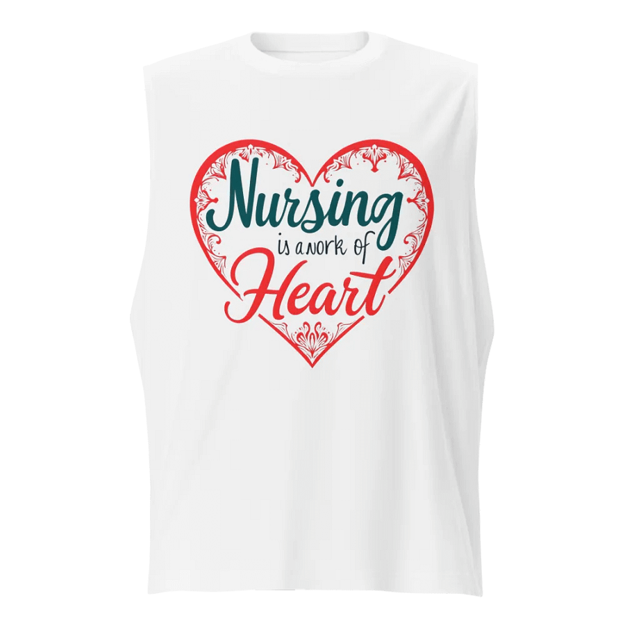 Heartfelt Nursing Muscle Tank product image (1)