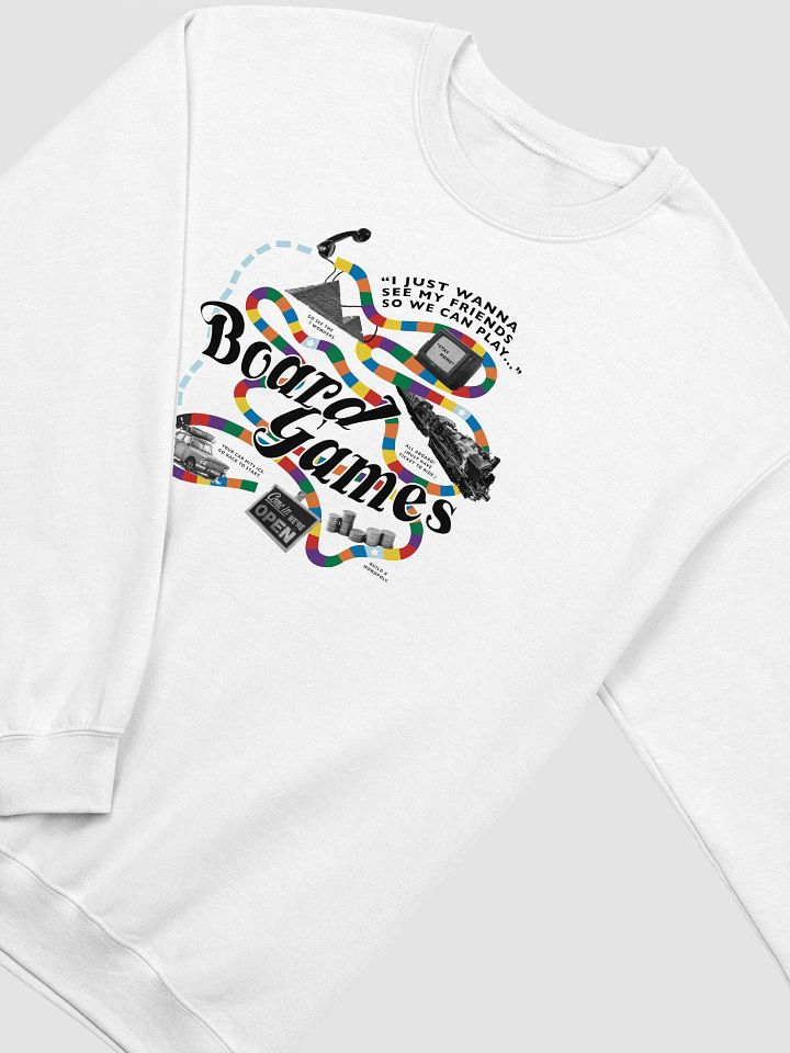 Board Games Sweatshirt (Light Mode) product image (2)