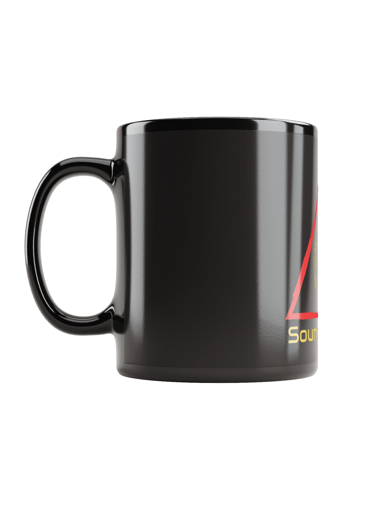 Sound Hazard! Black Glossy Mug product image (12)