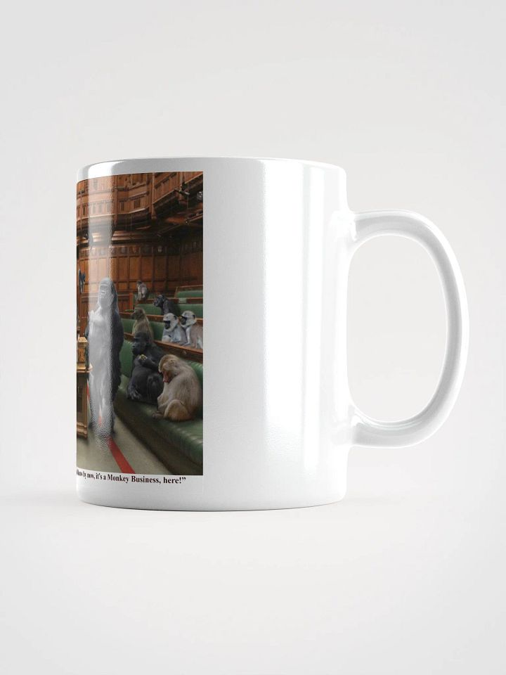Politics is a Monkey Business - The Parliamentary Mug product image (1)