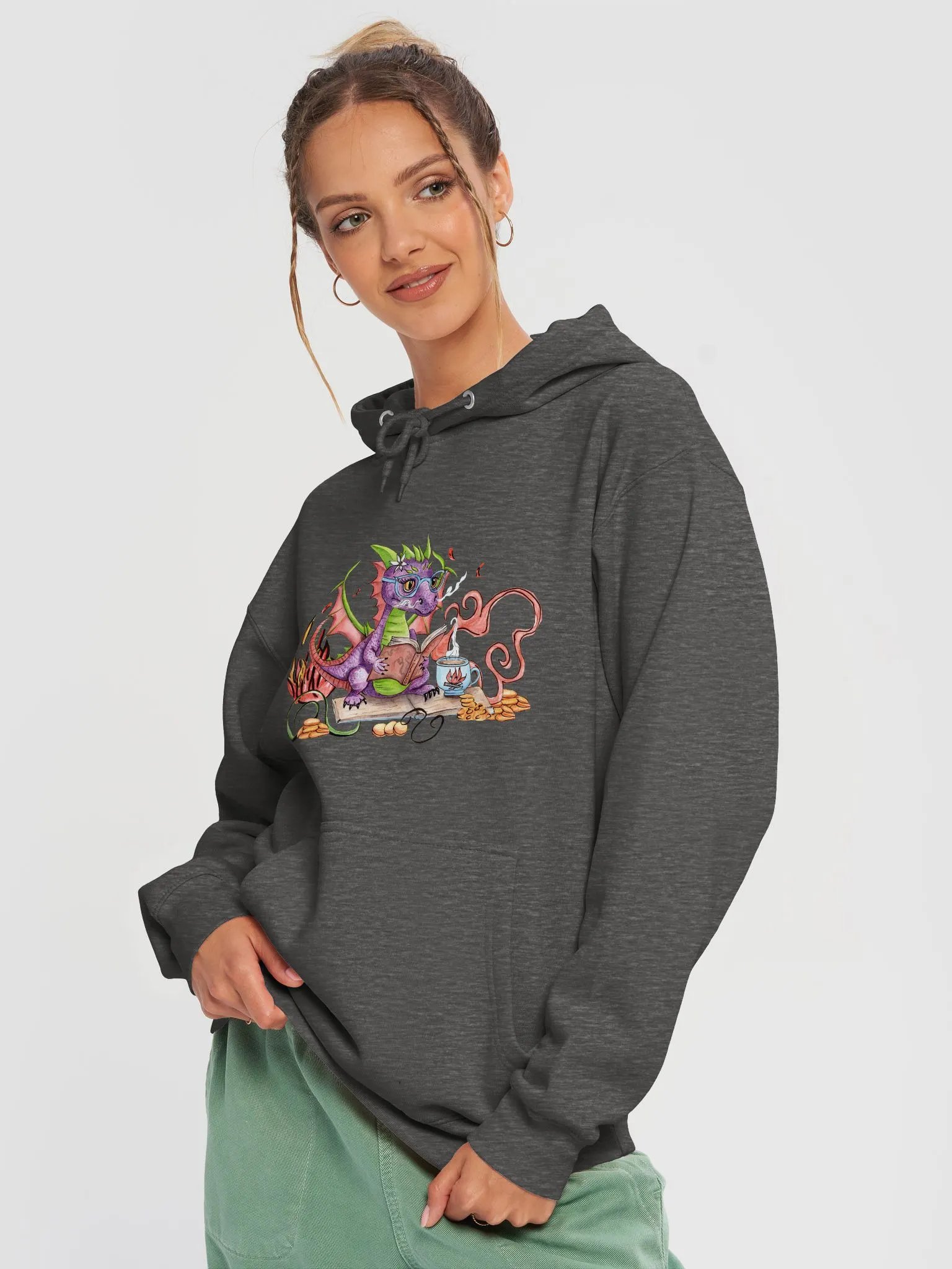 Dragon Learning to Breathe Fire Hoodie product image (1)