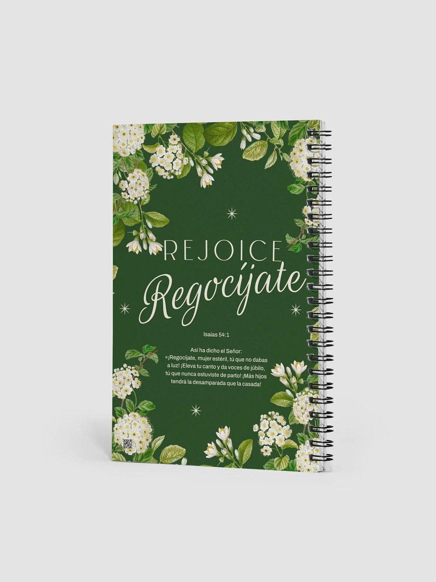 Rejoice Spiral Notebook product image (2)