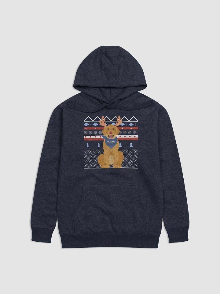 Festive Retriever Holiday Hoodie product image (1)