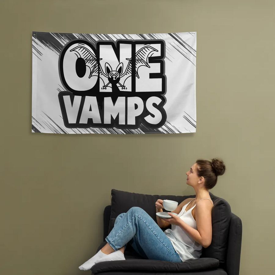 Flag OneVamps With Bat-Black Color product image (7)
