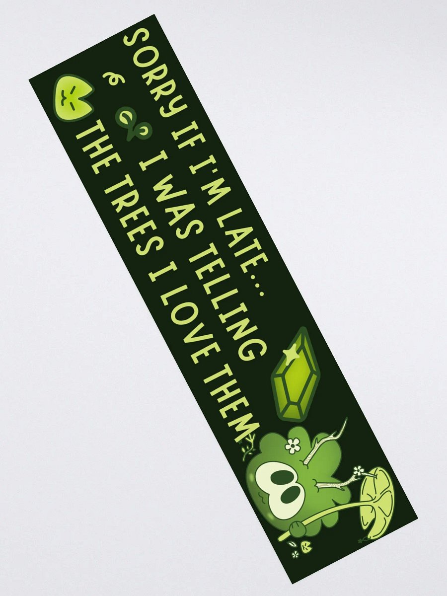 tree-lover bumper stumper product image (2)
