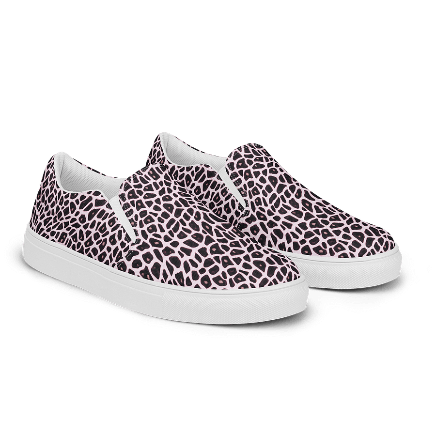 Pink Giraffe Canvas Shoes product image (2)
