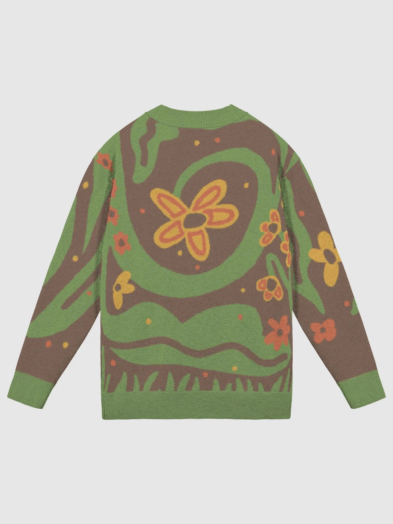 Earth Wildflower Knitted Cardigan product image (2)