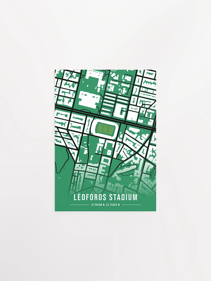 PAO Stadium Map Design Poster product image (3)