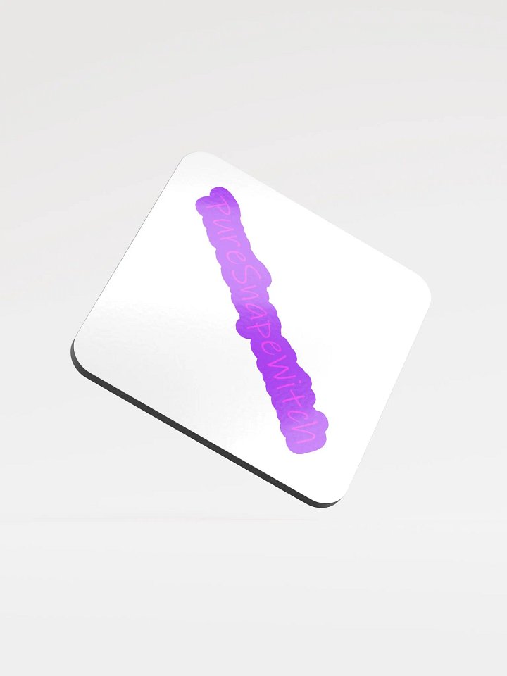 Glowing Witch Cork Coaster product image (1)