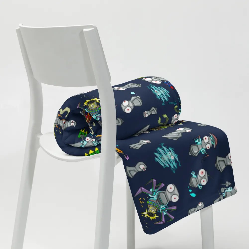 Procrastitrons! Fuzzy Blanket product image (20)