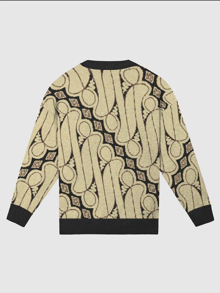 Batik Parang Rusak Knitted Relaxed Sweater product image (2)