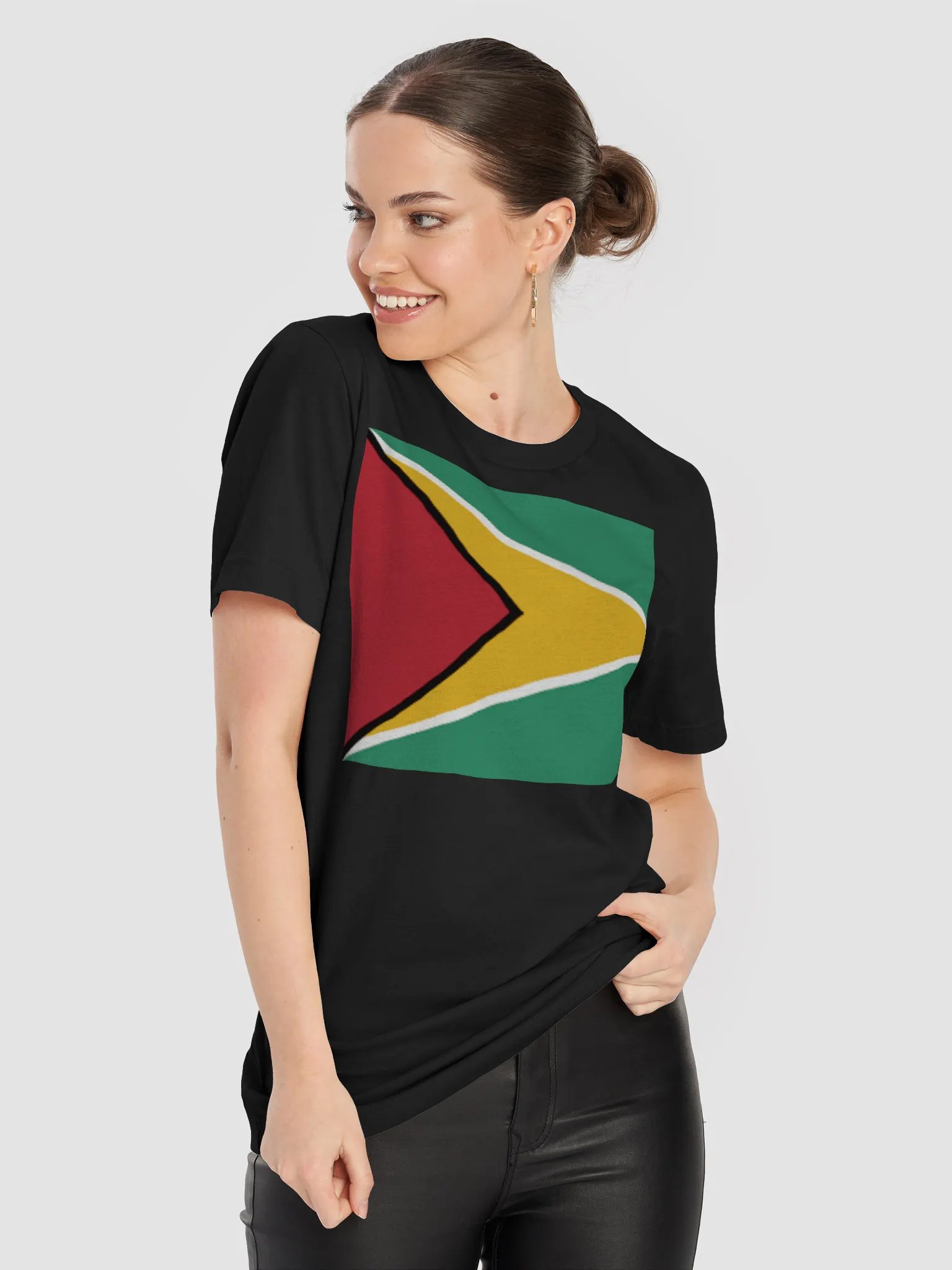 Exclusive Guyana Flag Graphic Tee by Graphic Grove - Unisex product image (9)