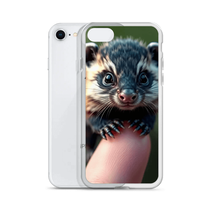 Whiskers & Claws Otter iPhone® Clear Case product image (51)