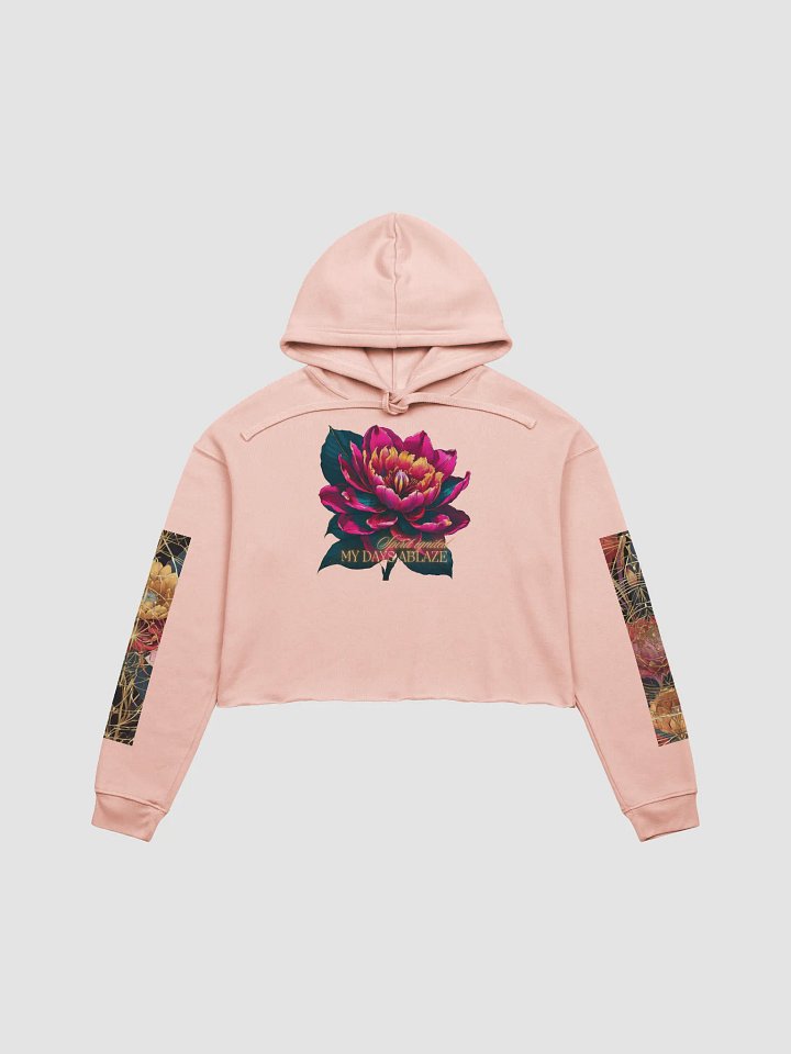 Radiant Blossom Crop Hoodie (DTG) product image (19)