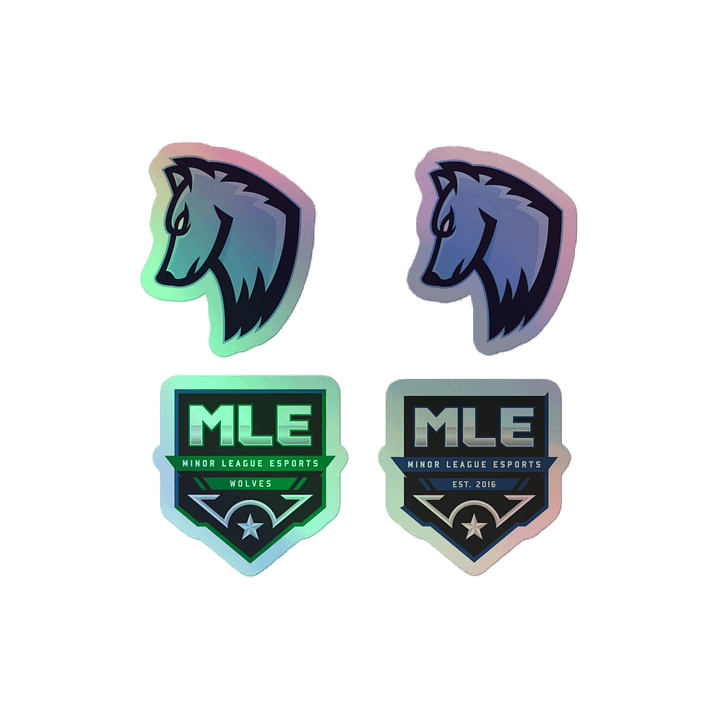 Wolves Holographic Sticker Sheet product image (2)