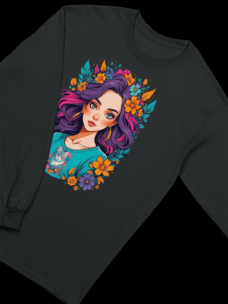 Bloomcore Flower Girl v2 - Gildan Ultra Cotton Unisex Long Sleeve T-Shirt product image (4)