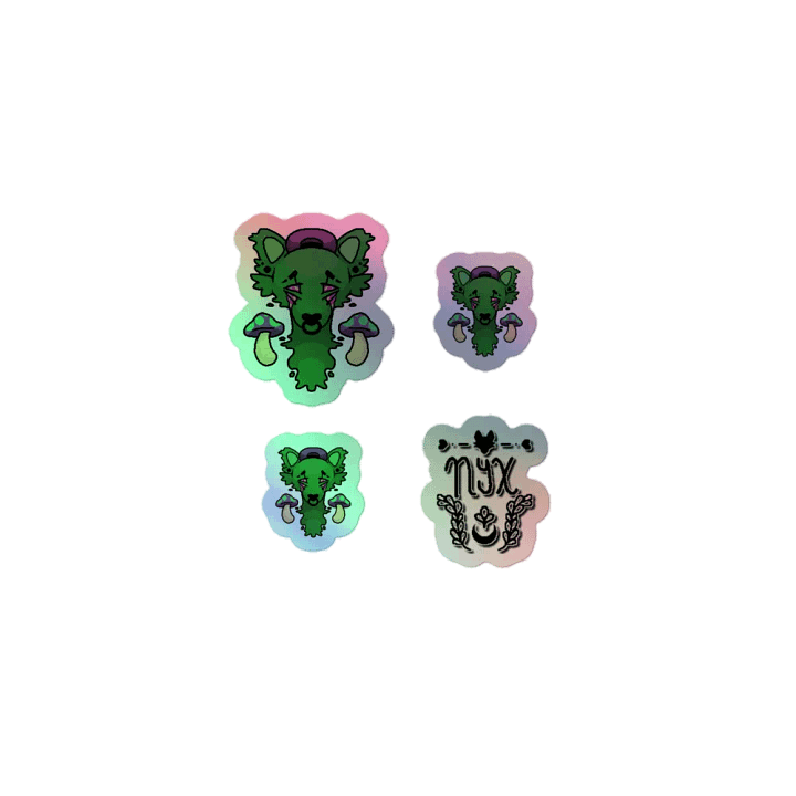 "Bad Trip" Holographic Stickers product image (1)