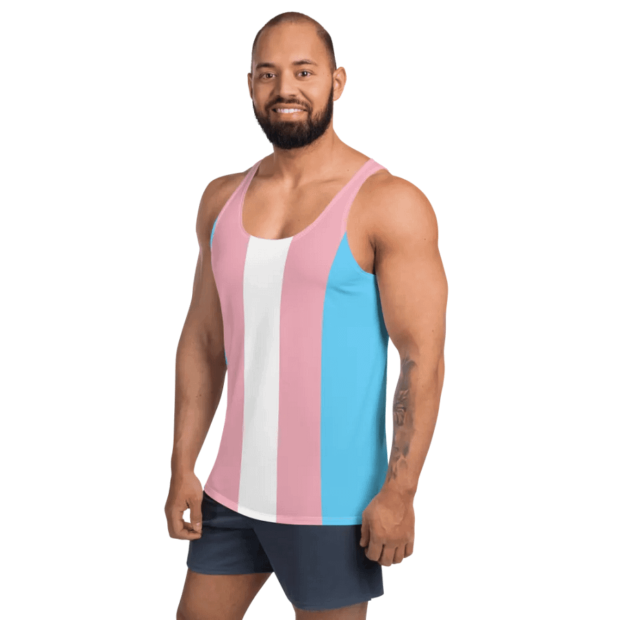 Trans Pride Flag - All-Over Print Tank product image (11)