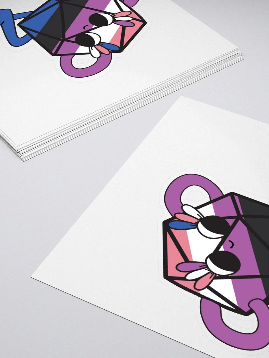 Genderfluid Pride Sticker product image (4)