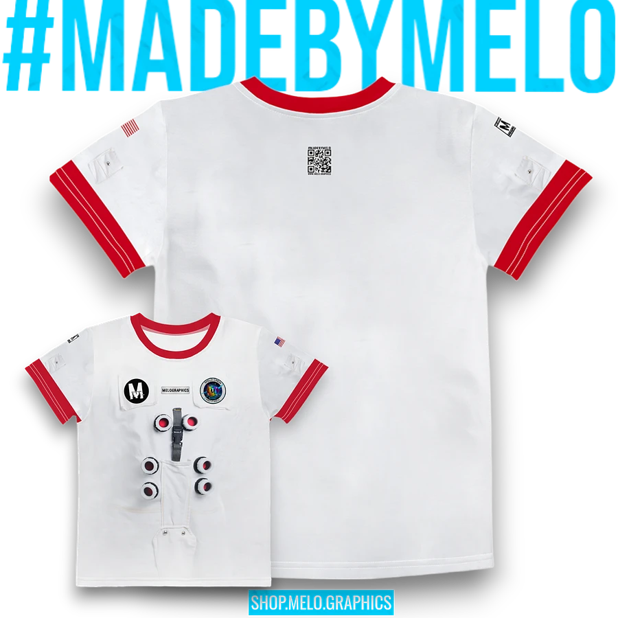 Astronaut Suit: #MeloCrew Junior Cadet - Ultimate Toddler T-Shirt | #MadeByMELO product image (1)