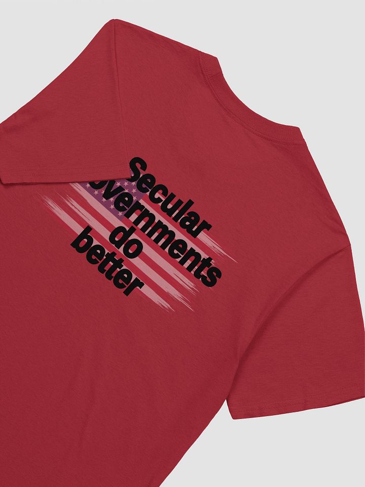 Secular Governments Do Better - Tee Shirt product image (17)