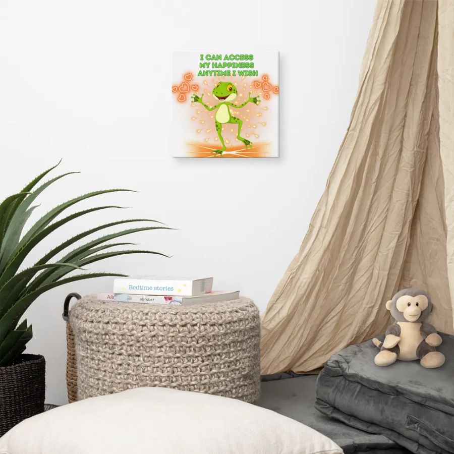 canva print happy frog wisdom quote product image (7)