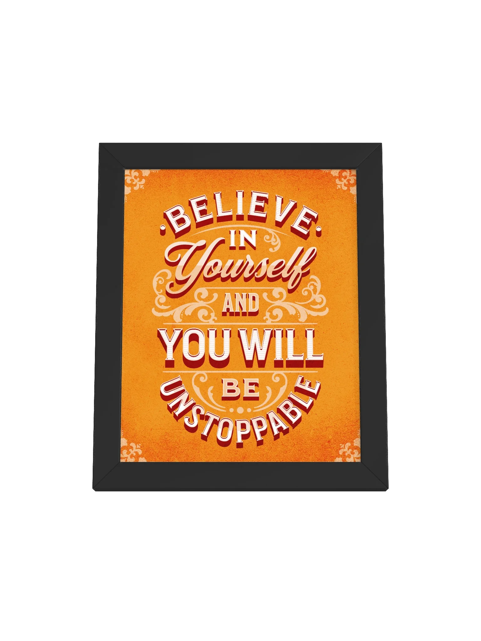 Unstoppable Typography Art Print product image (1)