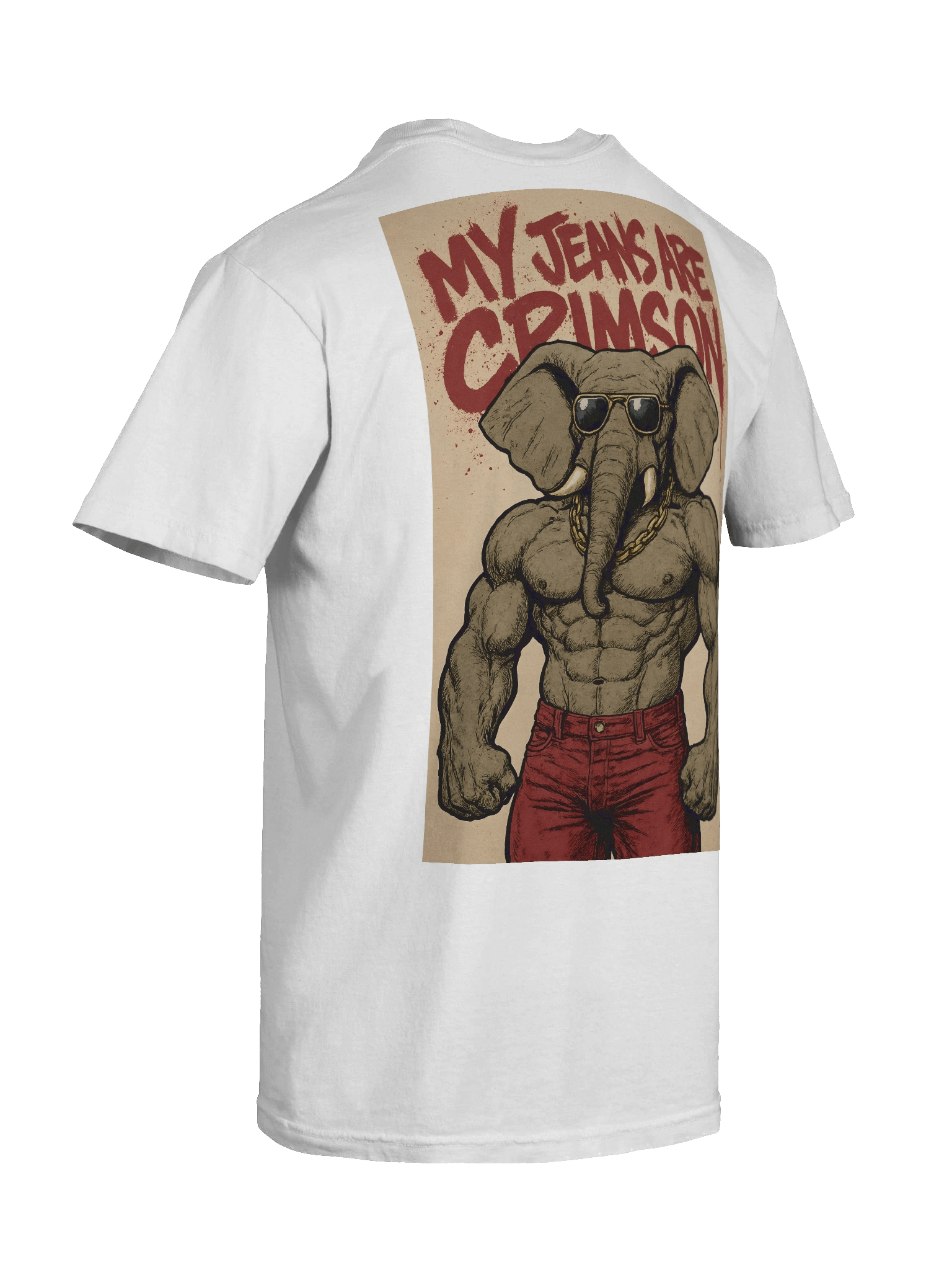Crimson Swagger Elephant Tee product image (10)