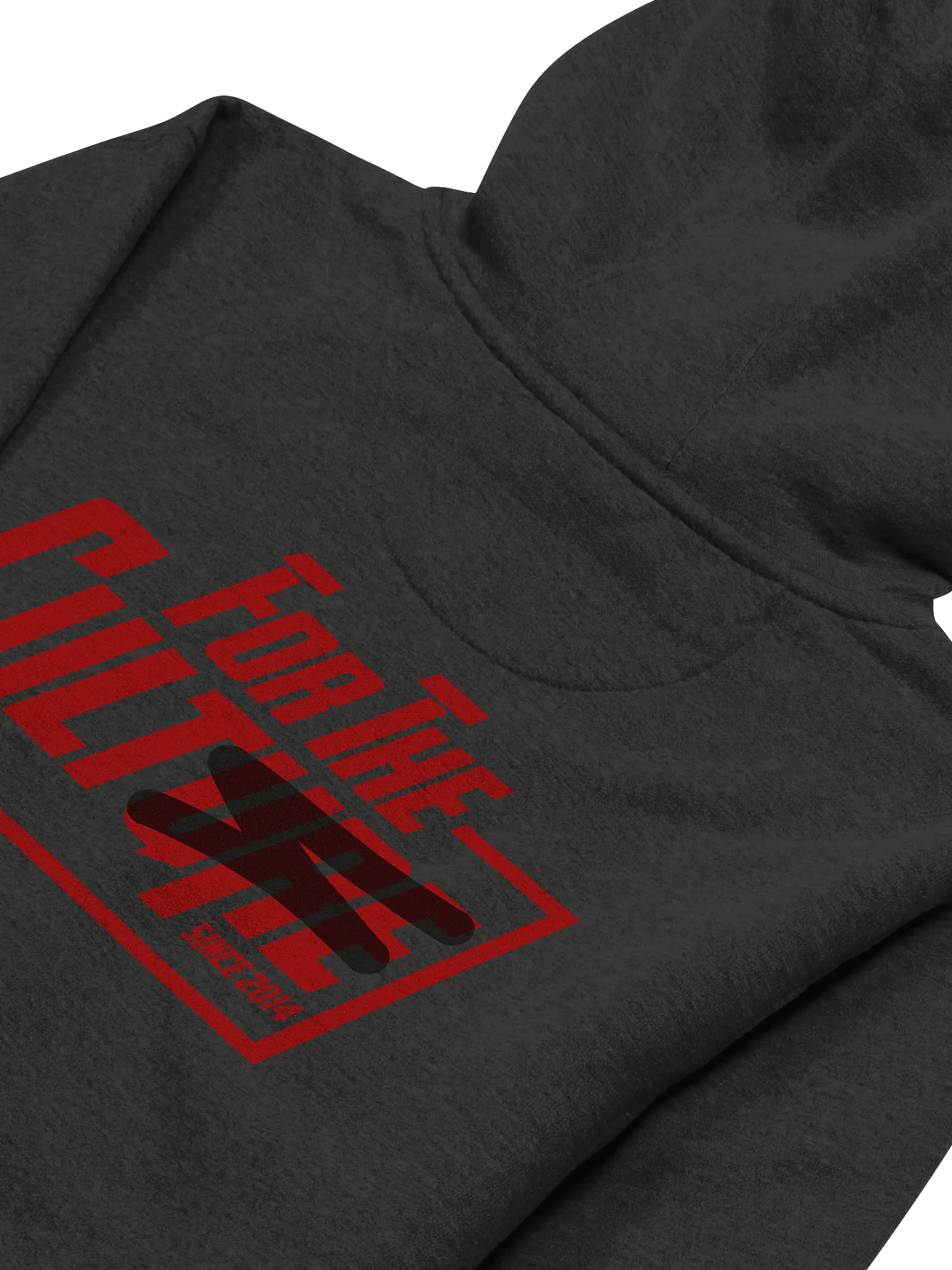 For the Culture Red / Black Hoodie product image (4)