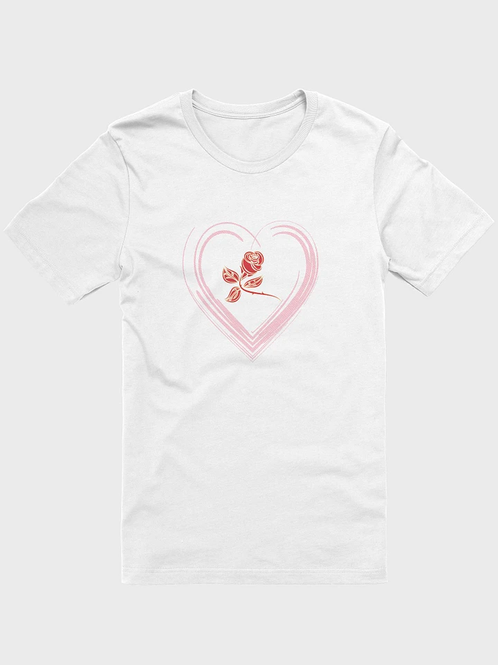 Golden Rose Love Heart T-Shirt product image (1)