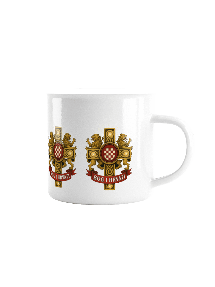 Royal Crest Enamel Mug product image (1)
