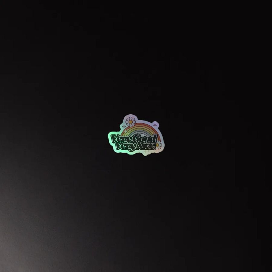 Very Good Very Nice Holographic Sticker product image (4)