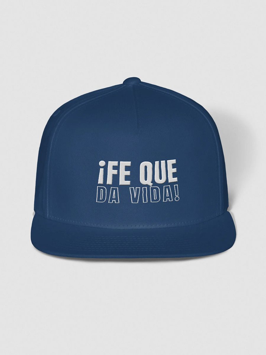 Gorra plana con cierre a presión | Fe que da vida product image (1)