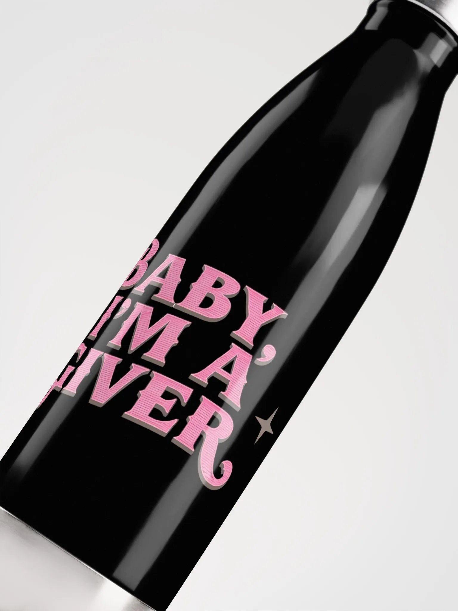 Baby, I’m a Giver Stainless Water Bottle 🌸✨🐎 product image (5)