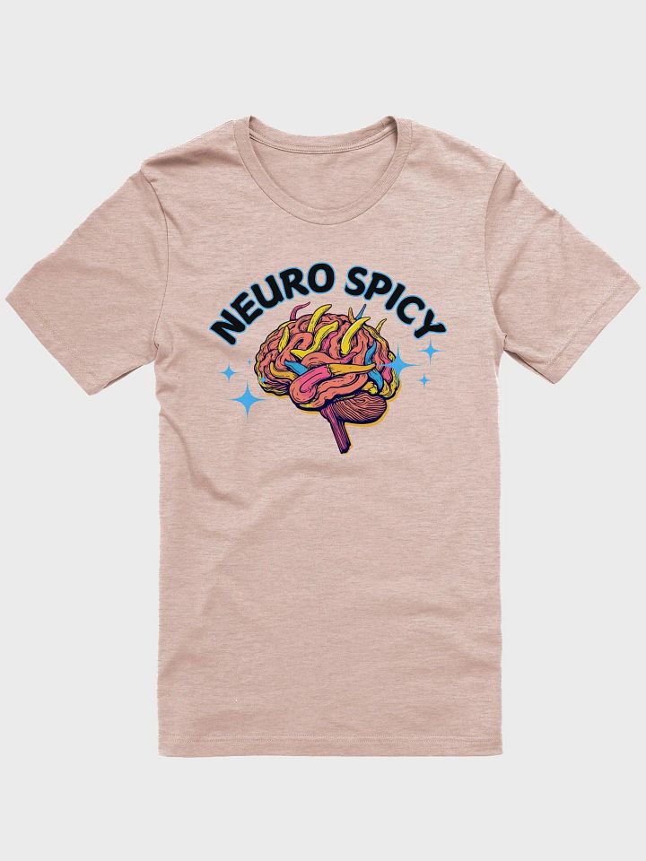 Neuro Spicy Chili Pepper Brain Neurodiverse ADHD Autism T-shirt product image (2)