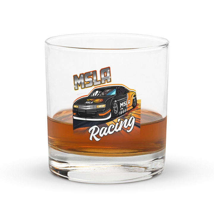 MSLA Racing Team Rocks Glass product image (1)