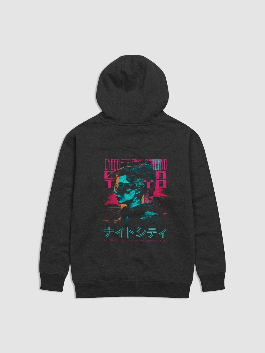 Cool Cyber Fox Graphic Hoodie product image (2)
