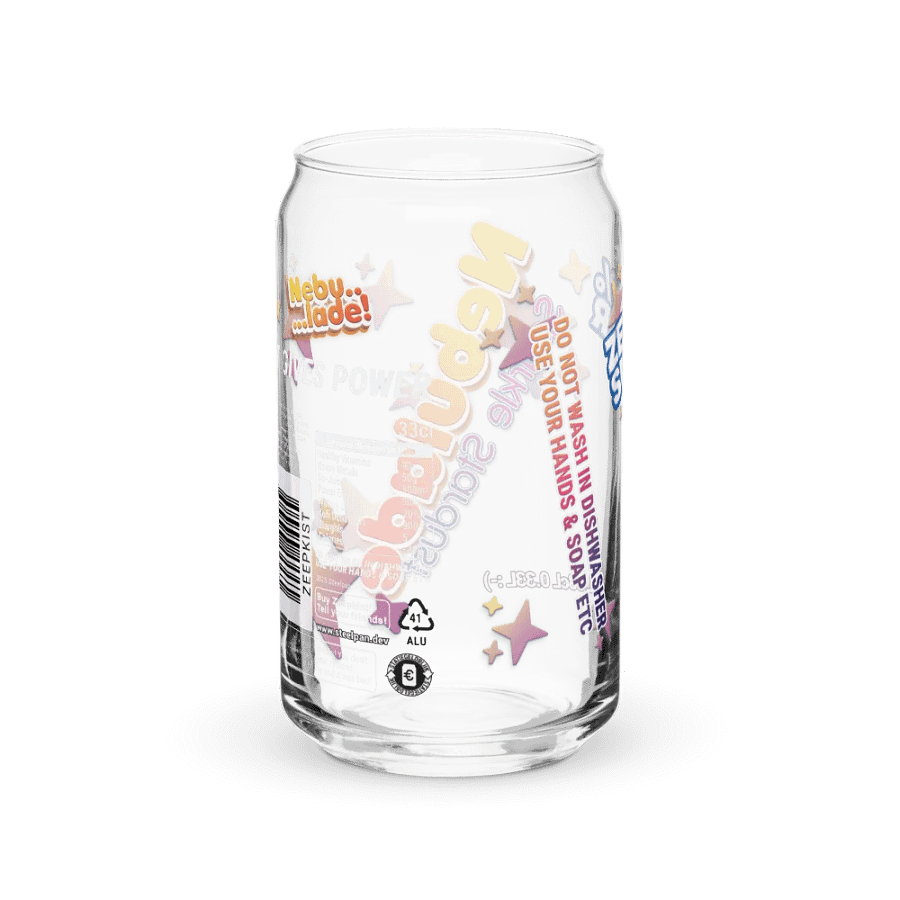 Nebulade Sparkle Stardust Can-Shaped Glass product image (6)