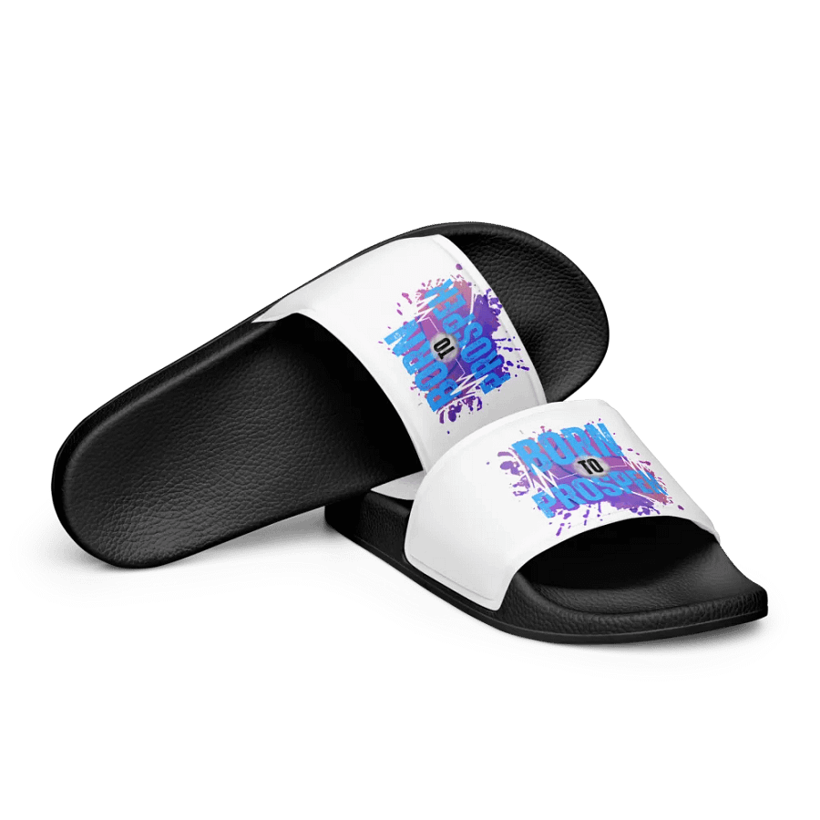 Born to Prosper Women's Slides product image (13)