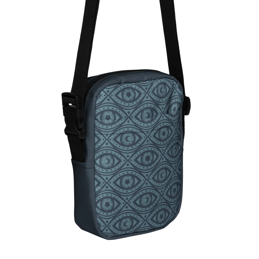 Boho Celestial Eyes Stars & Moons Crossbody Bag product image (8)