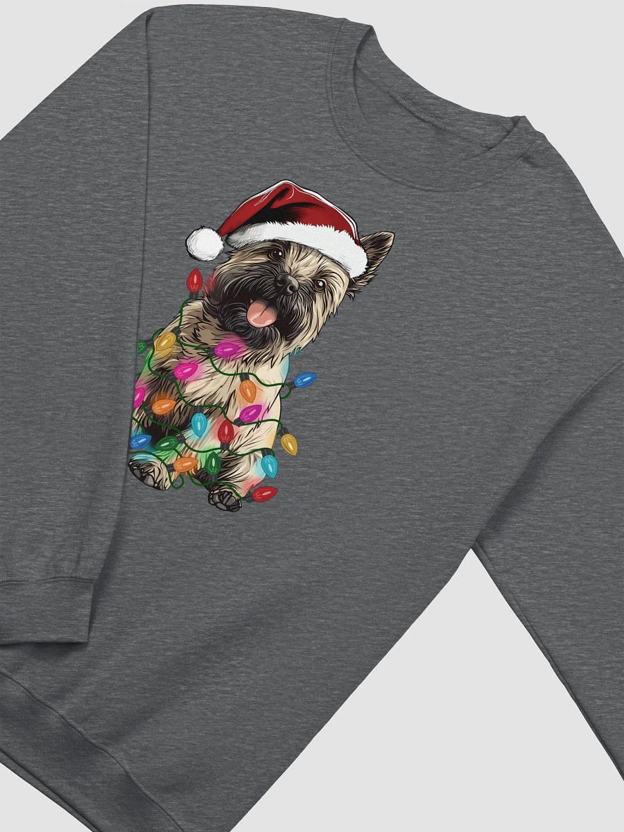 Funny Cairn Terrier(Cream) Christmas Sweatshirt product image (4)