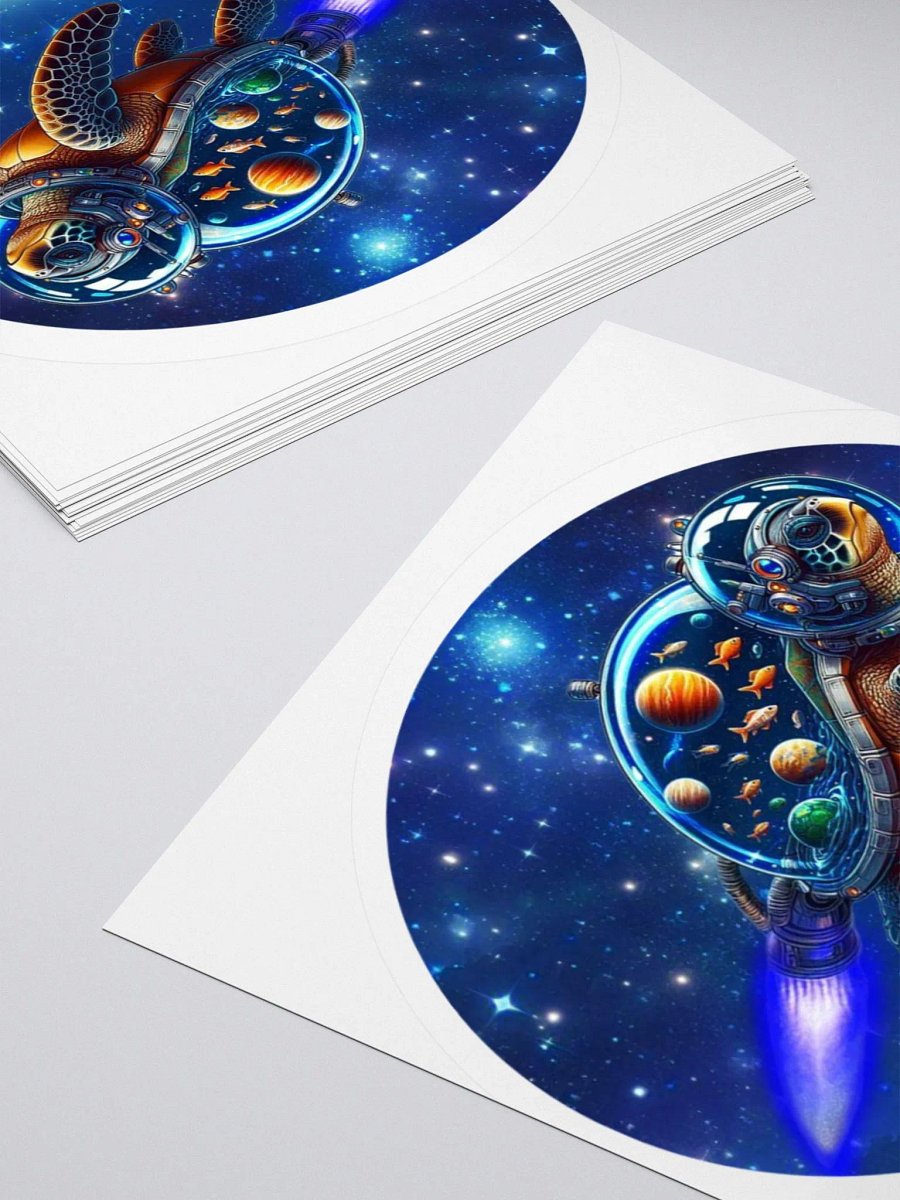 RamJet's Space Turtle Sticker product image (4)