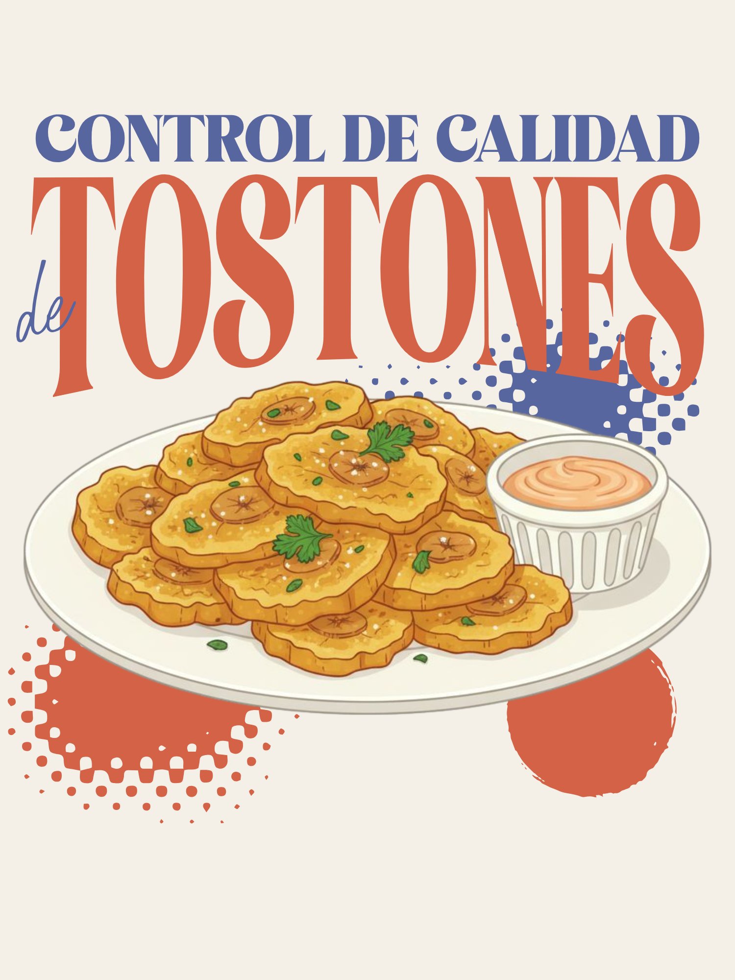 Control de Calidad de Tostones Camiseta Unisex product image (1)
