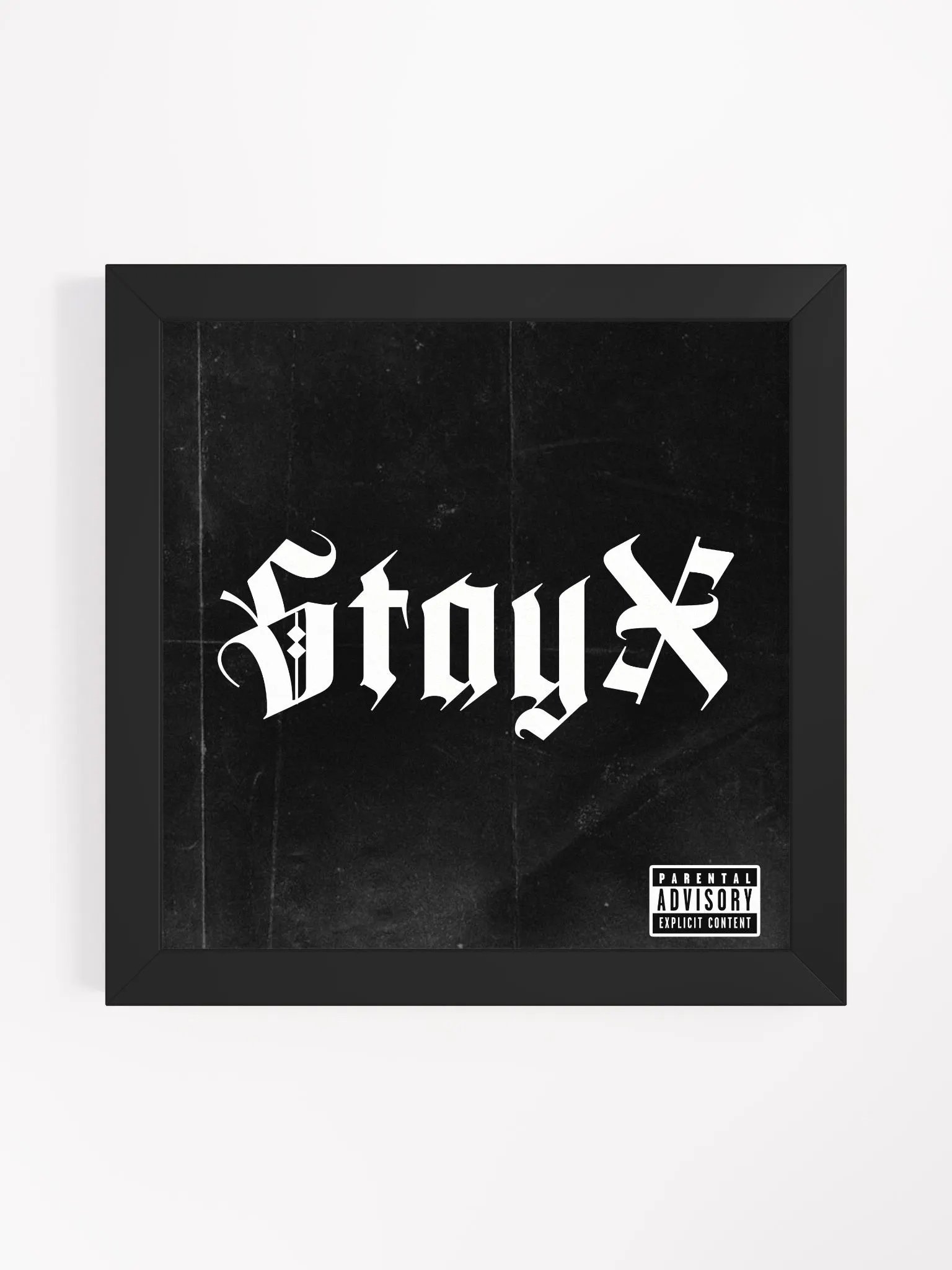 StayX LP- Faux Album Framed Print product image (1)