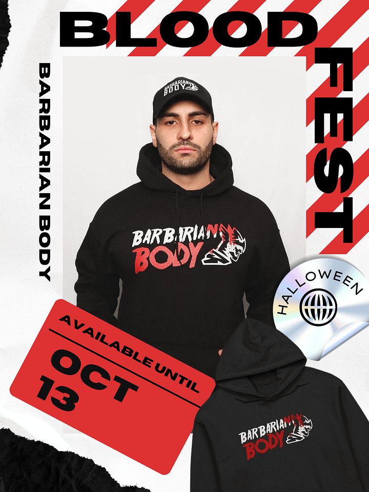 Blood Fest Hoodie (Until Oct. 13 with 48-hour Early Bird Discount) product image (1)