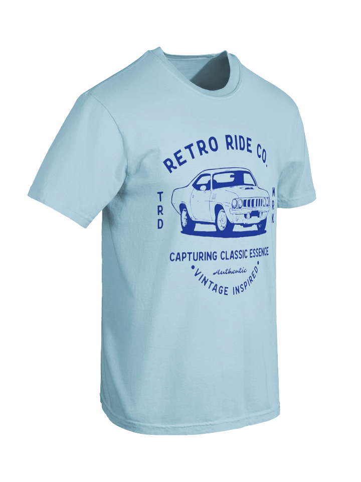Blue Retro Ride Tee product image (38)