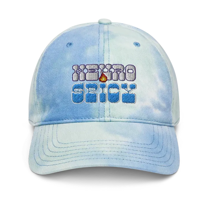 NEUROSPICY tie-dye dad hat product image (2)