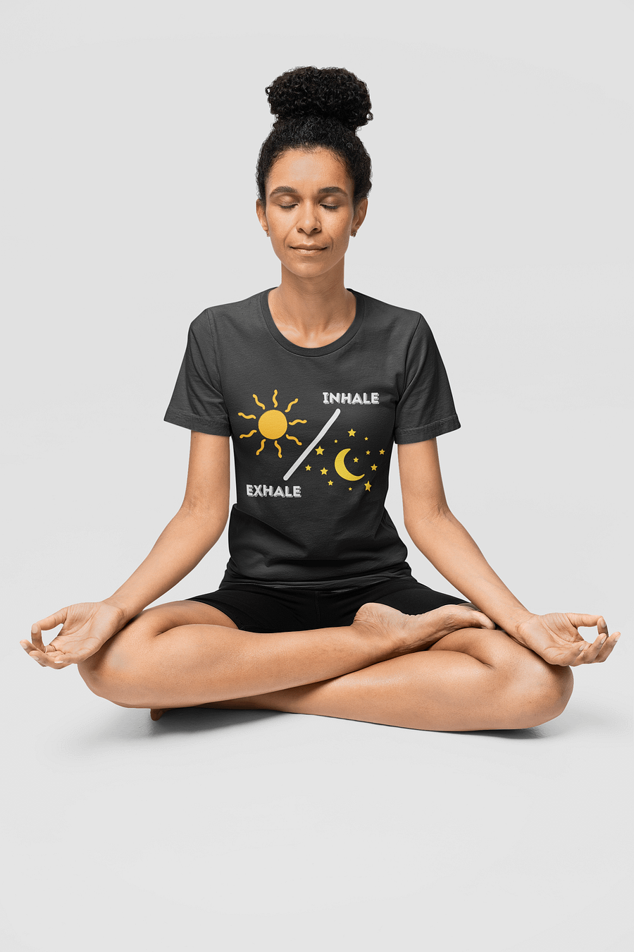 Inhale Exhale T-Shirt - Cosmic Comfort Wear product image (31)