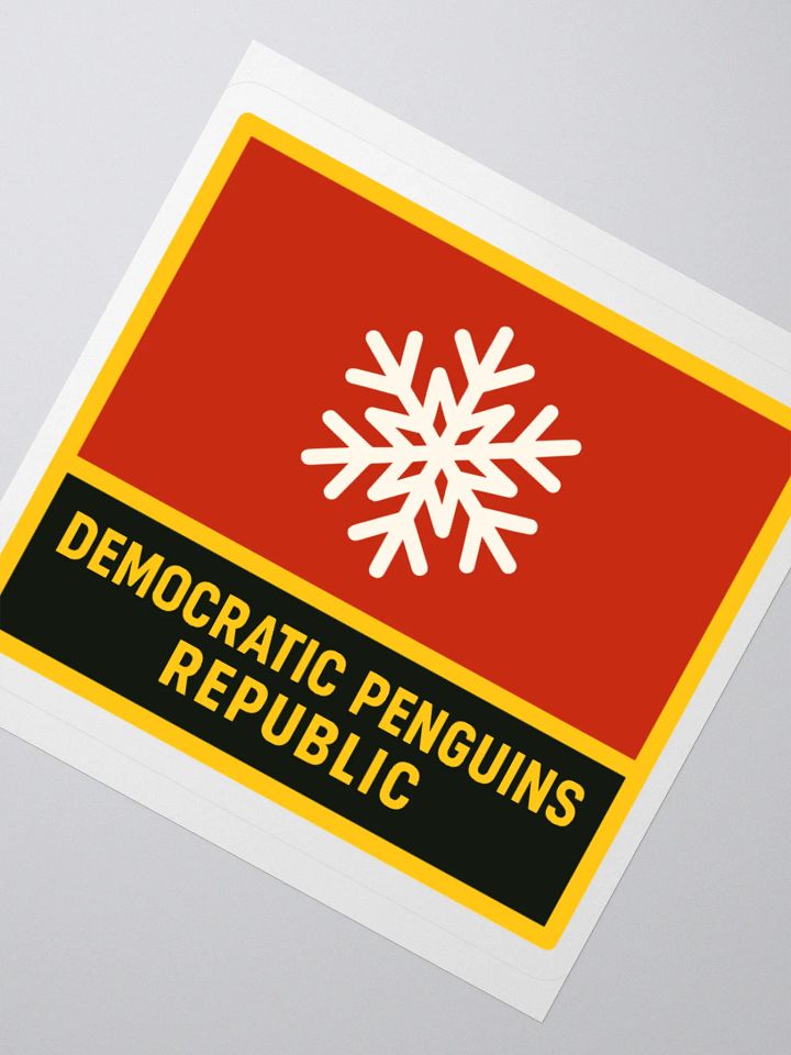 Sticker of the Democratic Penguins Republic III product image (2)