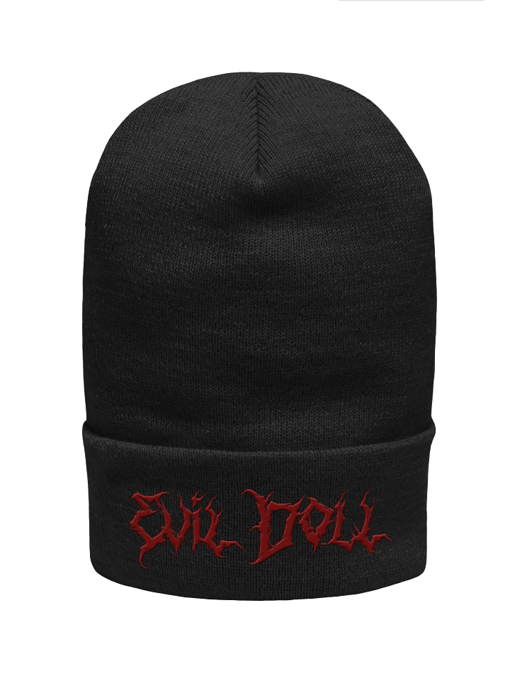 Evil Doll Cuffed Beanie product image (1)